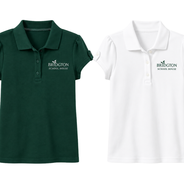 Girls' Short-Sleeve Polo - Cuffed